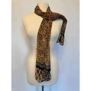 Gorgeous Cejon Leopard Print Scarf